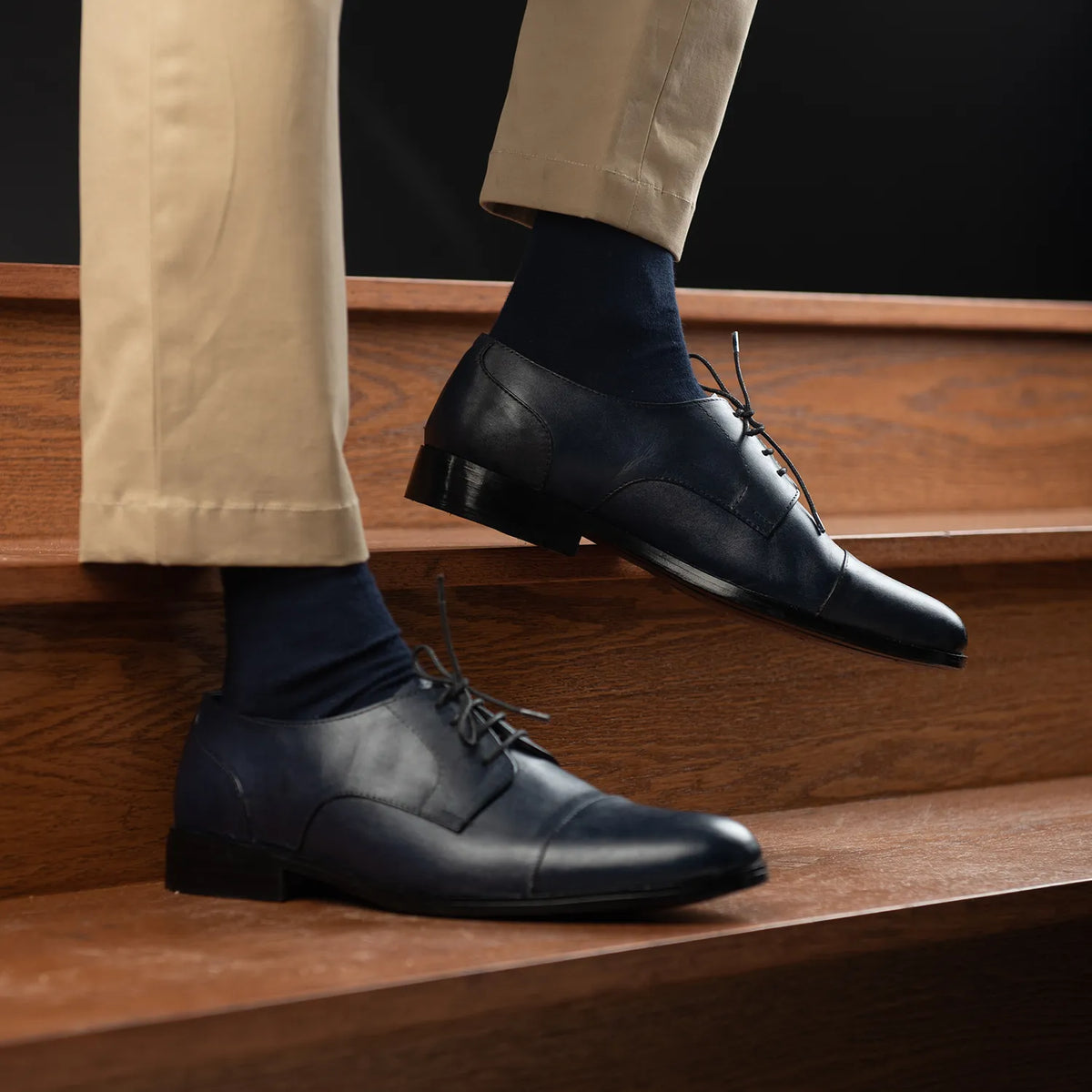 Orlaven Attorney Derby Midnight Blu Këpucë lëkure për Meshkuj footwear image 9