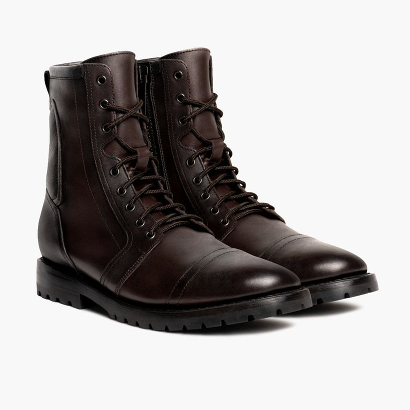 Casa Moto Old English Leather Boots për meshkuj