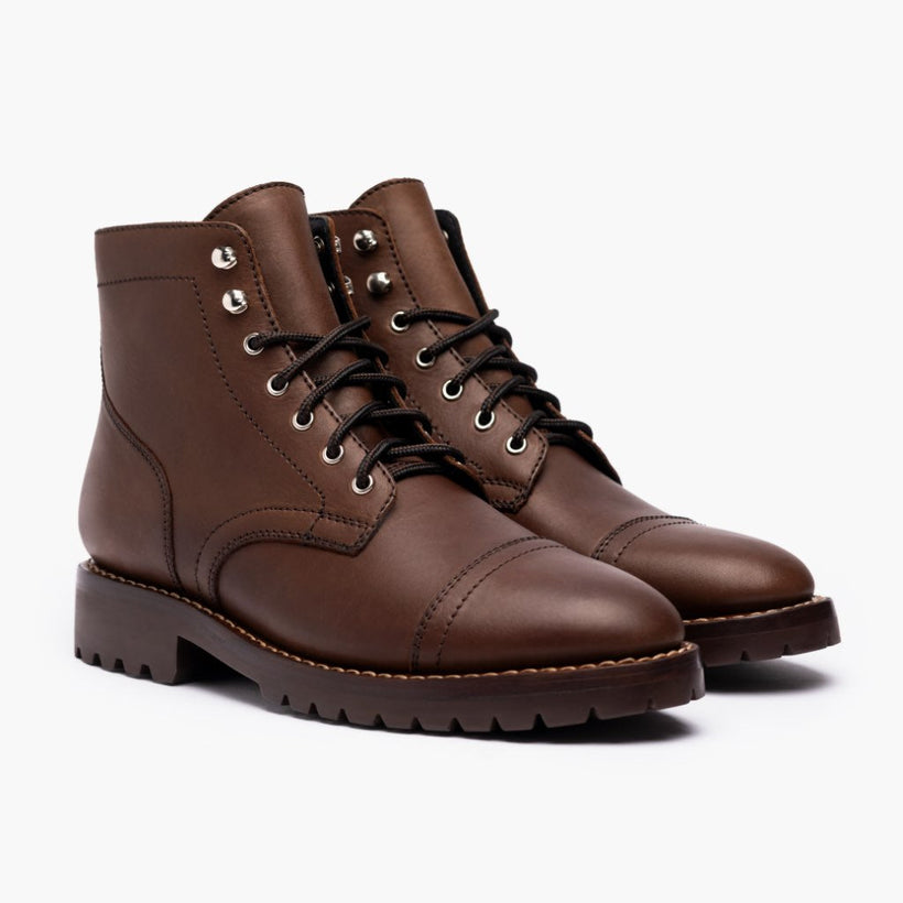 Captain StormKing® Whiskey Leather Boots për meshkuj