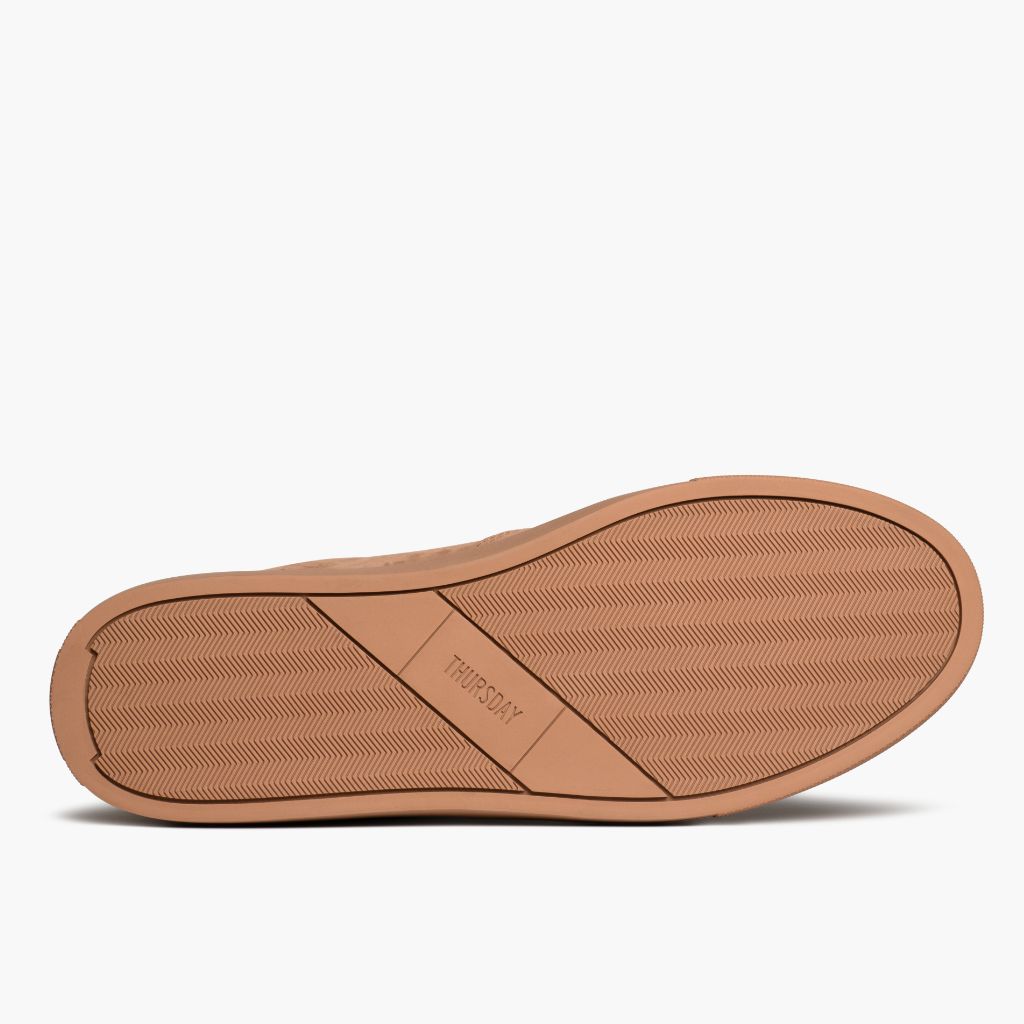 High-Traction Rubber Outsole & Lug Tread Pattern on Court Clay Atlete lëkure për Meshkuj