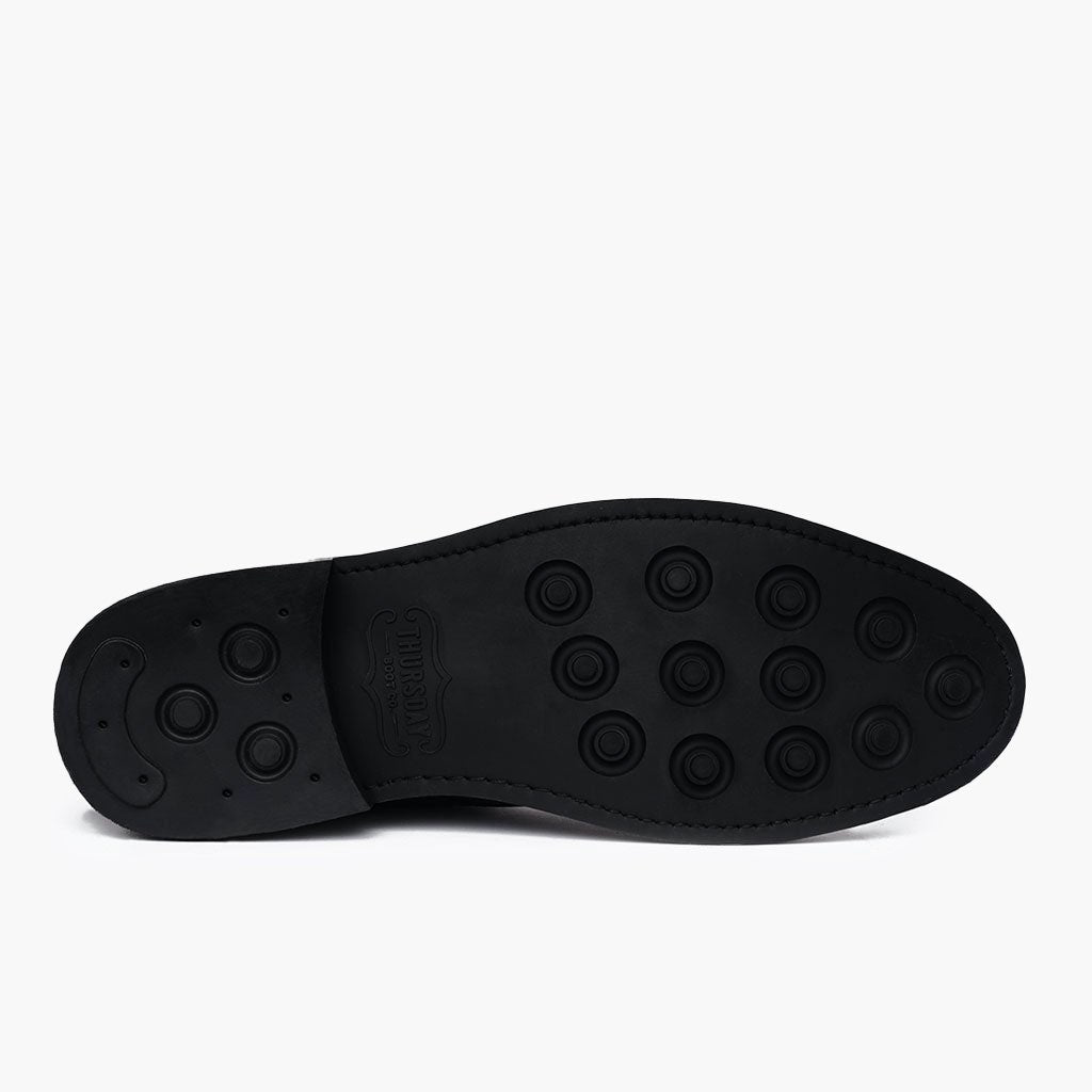 High-Traction Rubber Outsole & Lug Tread Pattern on Cadet Mocha Çizme lëkure për Meshkuj
