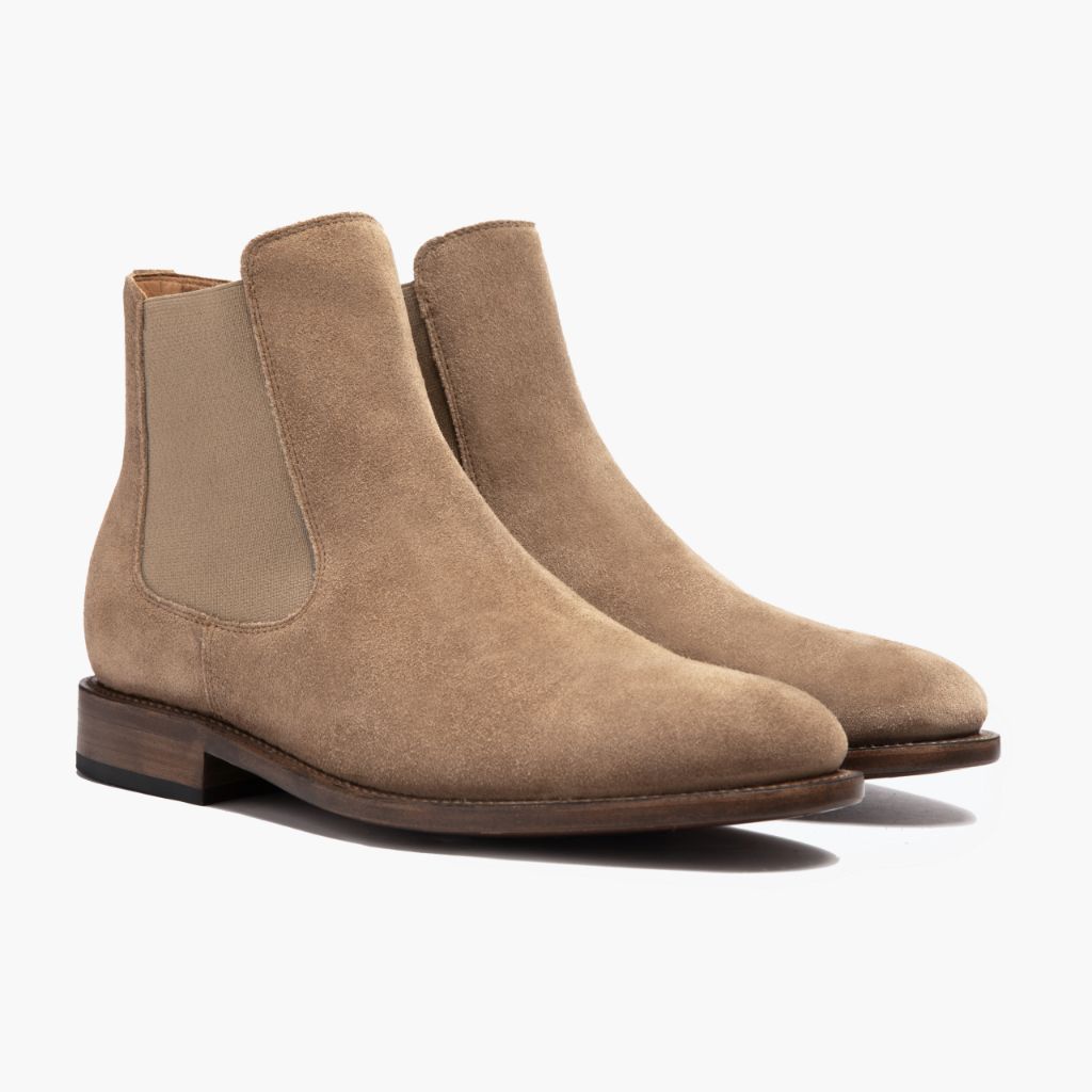 Cavalier Sandstone Çizme lëkure për Meshkuj in Classic Full-Grain Leather - Pamje anësore | Bli online