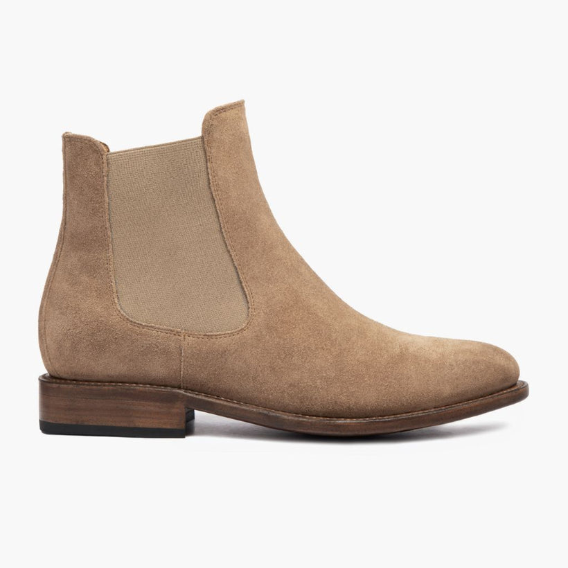 Cavalier Sandstone Leather Boots për meshkuj