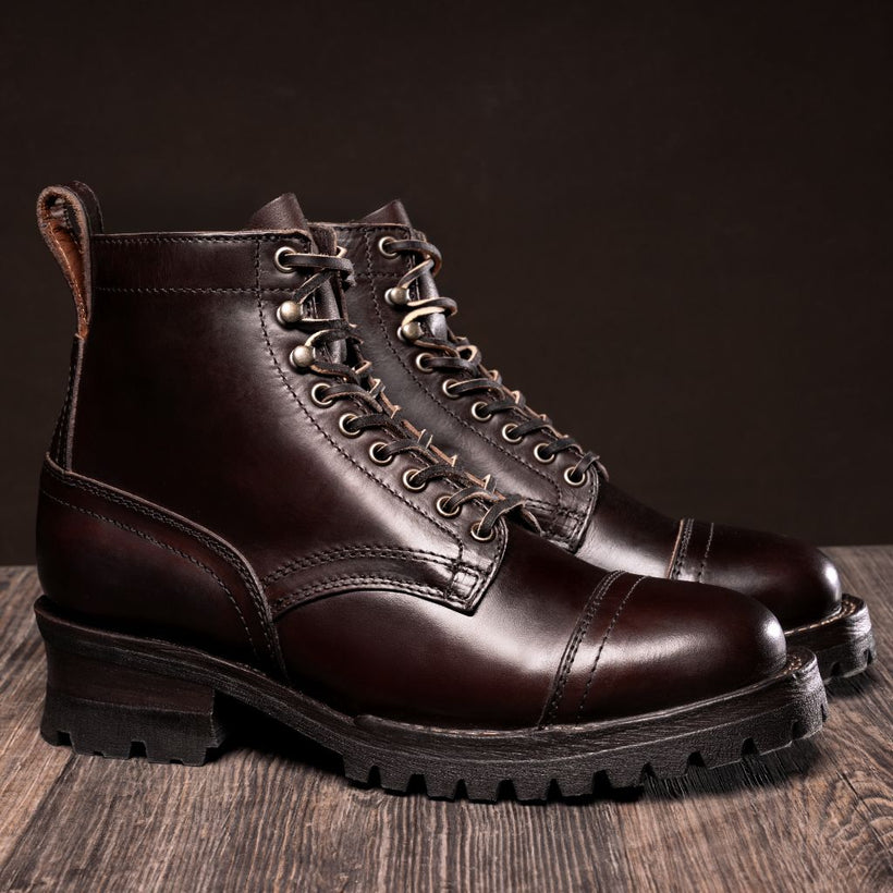 Challenger Kafe CXL Leather Boots për meshkuj