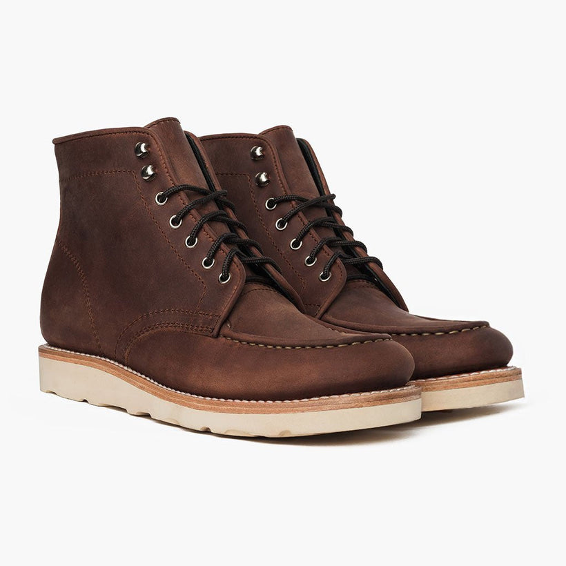 Diplomat Arizona Adobe Leather Boots për meshkuj