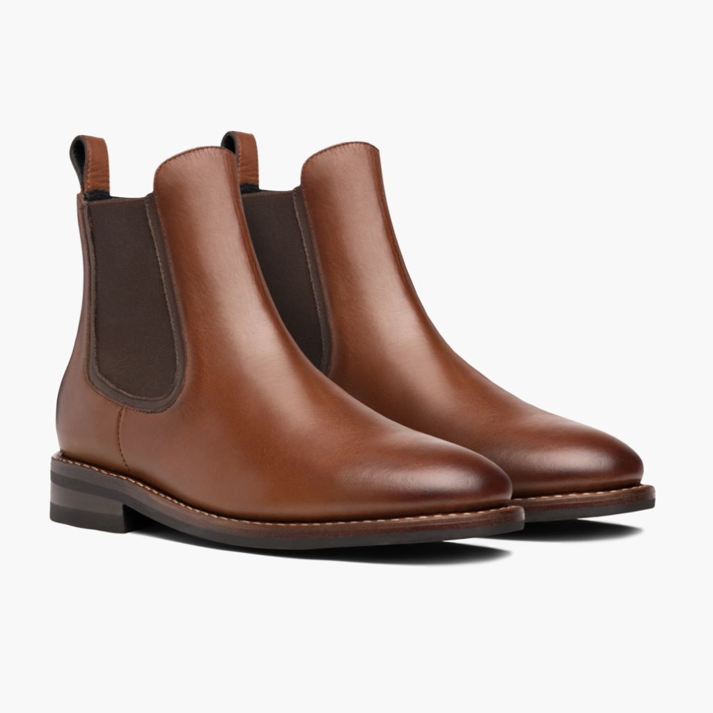 Duke Brandy Çizme lëkure për Meshkuj in Classic Full-Grain Leather - Pamje anësore | Bli online