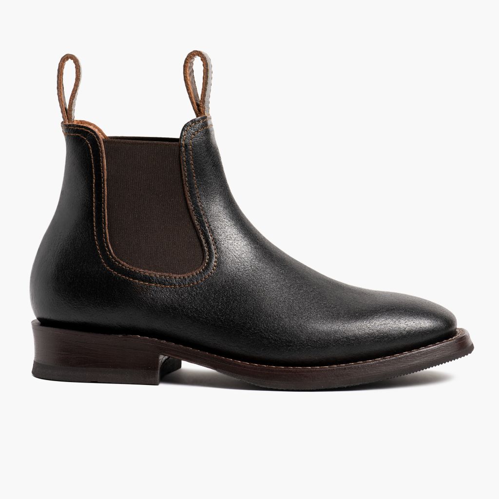 Classic Full-Grain leather Boots - Strukturë e qepur Goodyear welt dhe maja e këpucës