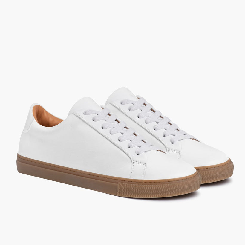 Legacy White Leather Sneakers për meshkuj