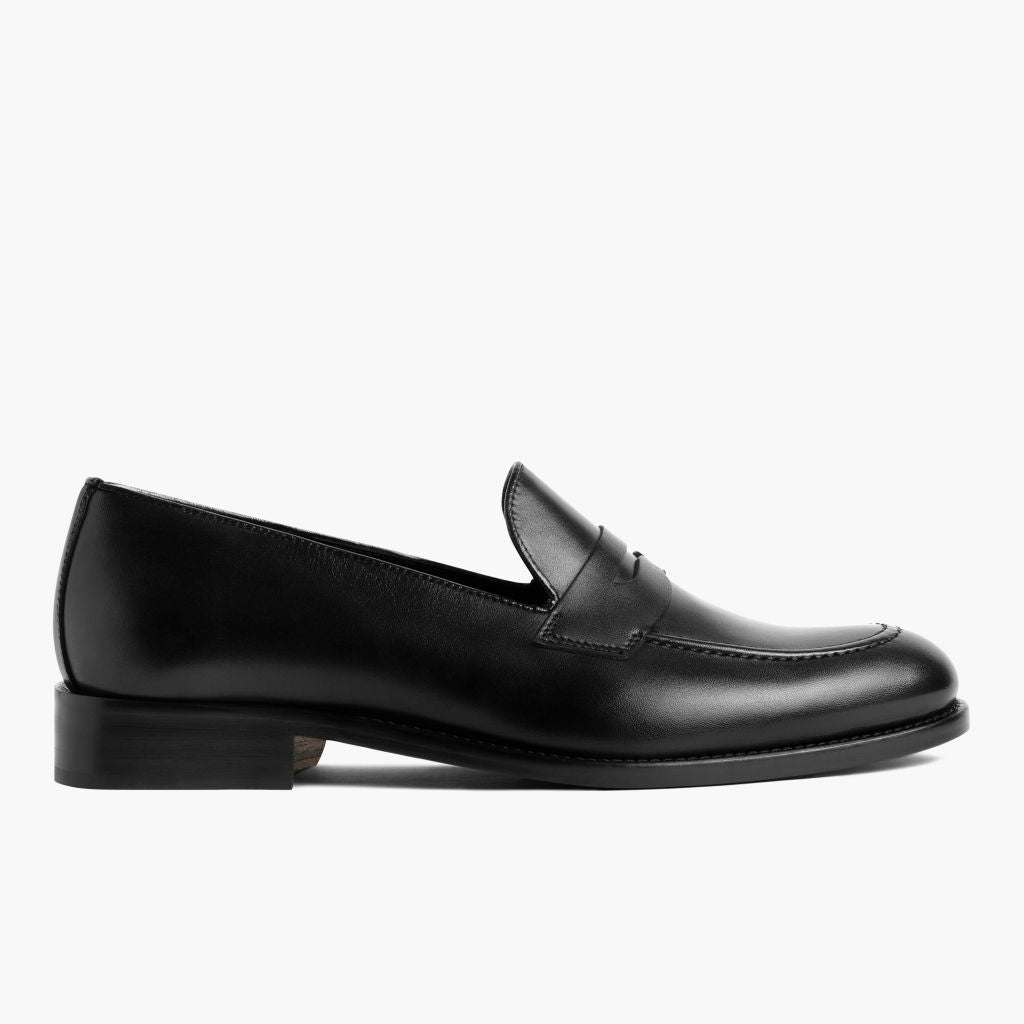 Black Full-Grain leather Sneakers - Strukturë e qepur Goodyear welt dhe maja e këpucës