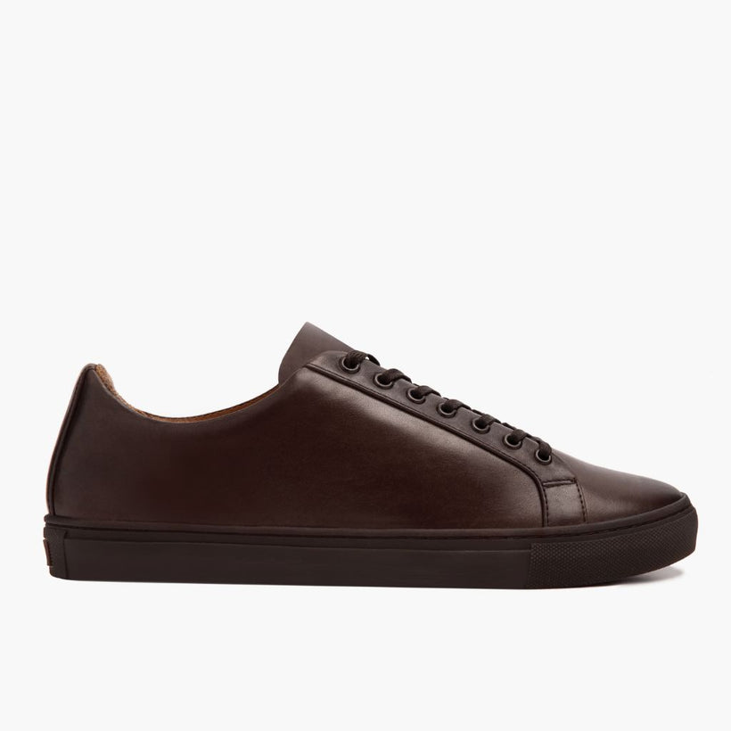 Premier Low Top Old English Leather Sneakers për meshkuj