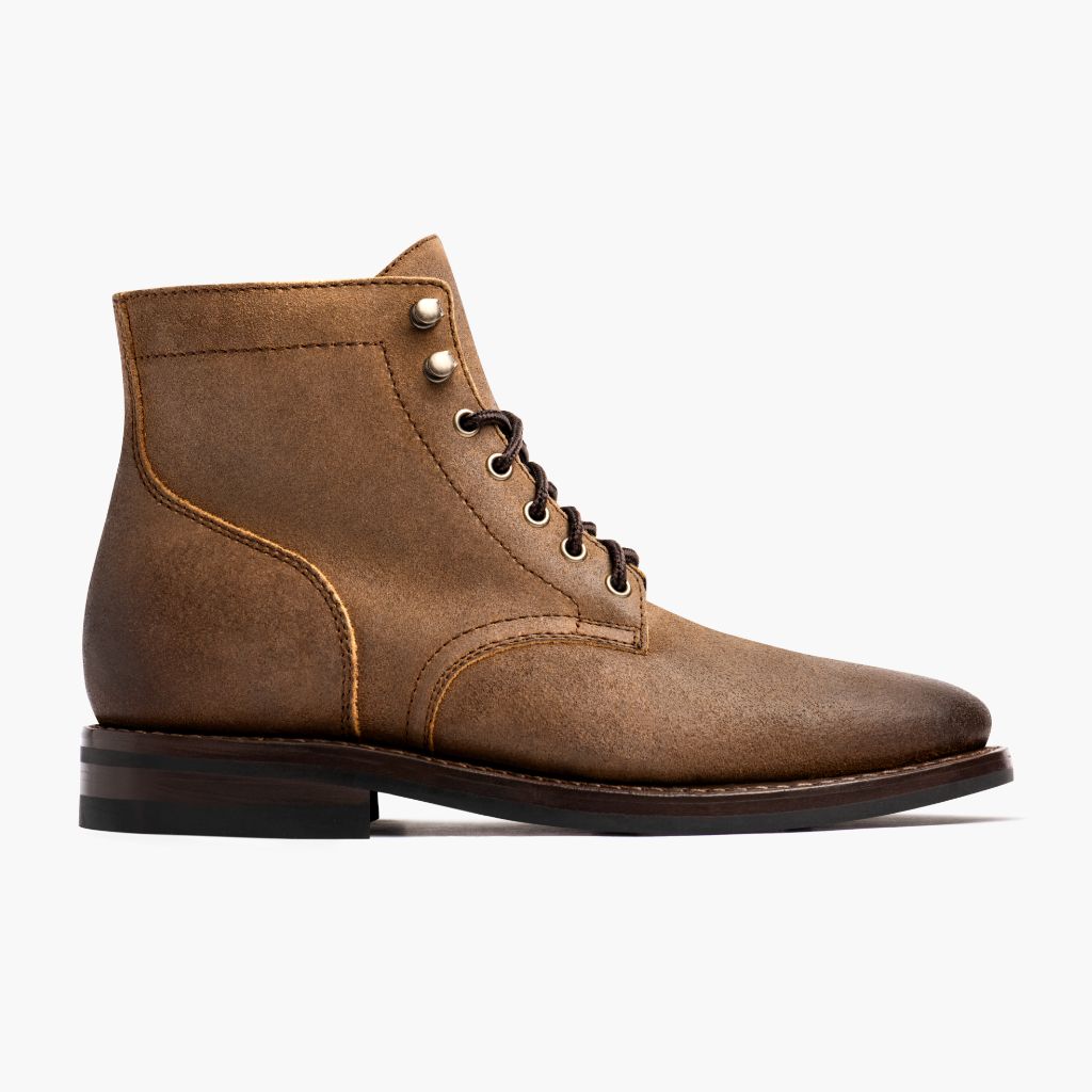 Classic Full-Grain leather Boots - Strukturë e qepur Goodyear welt dhe maja e këpucës