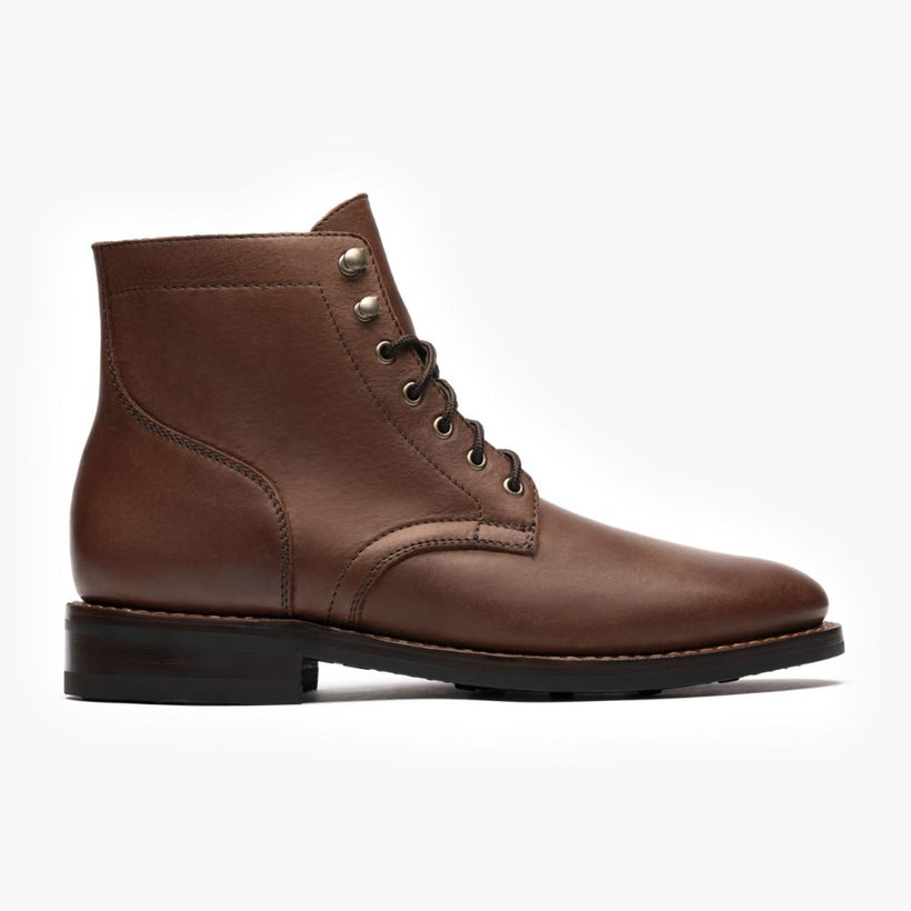 President Whiskey Leather Boots për meshkuj