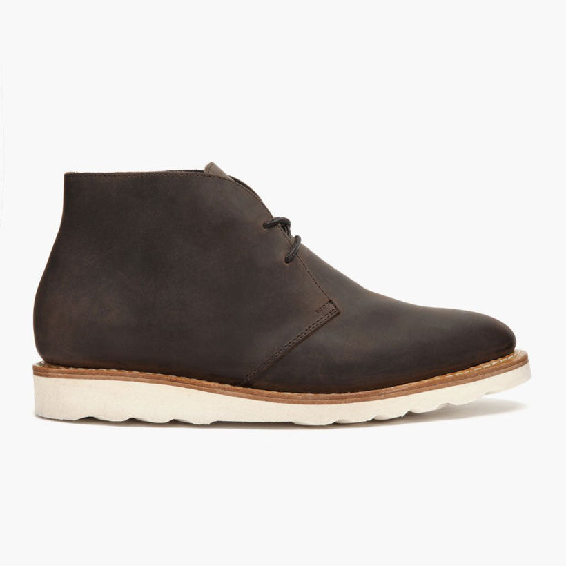 Scout Tobacco Leather Boots për meshkuj