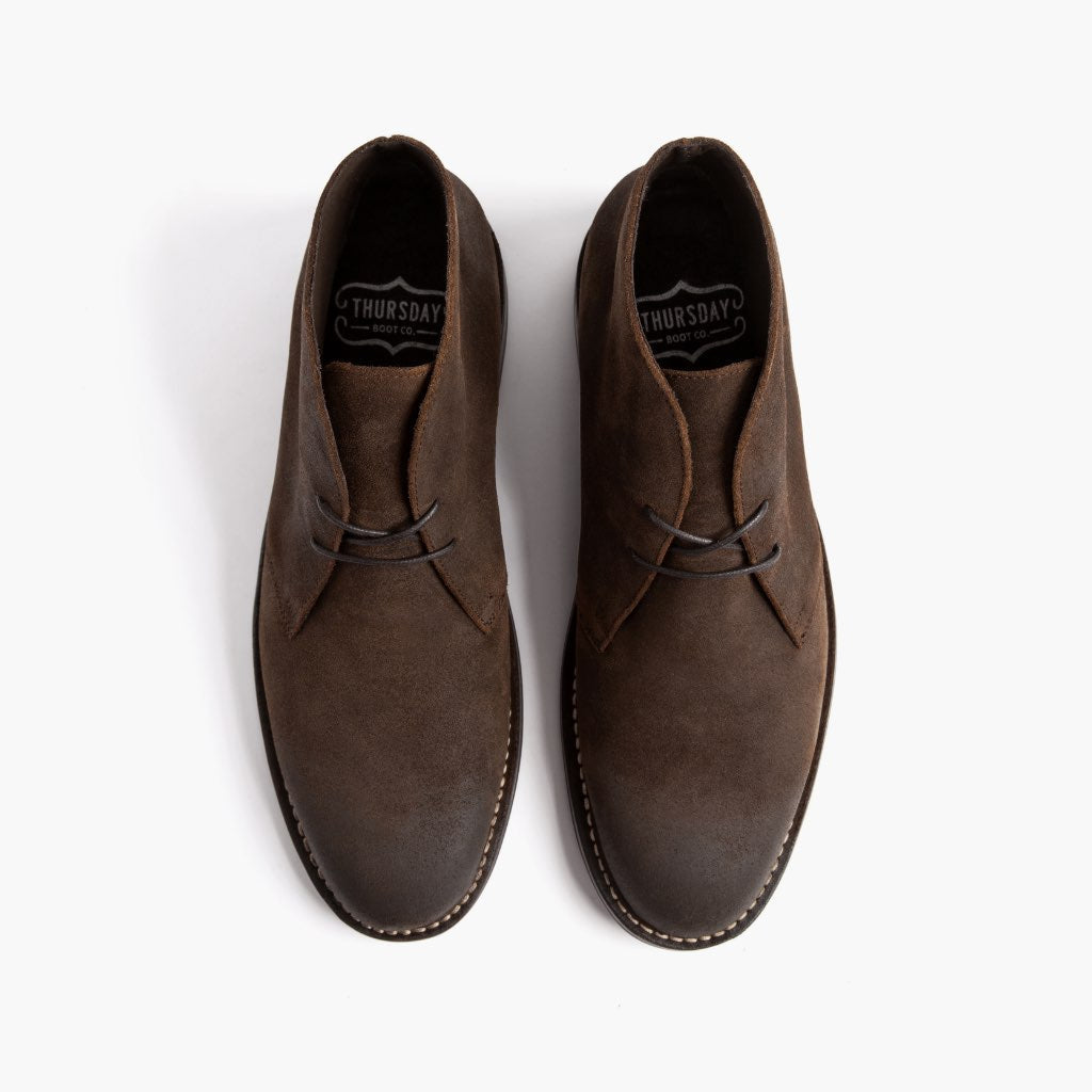 Scout Mocha Çizme lëkure për Meshkuj For Men - Pjesë e pasme e thembrës e përforcuar dhe qepje dyshe precize