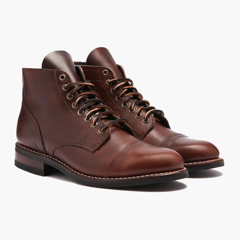 Vanguard French Roast Leather Boots për meshkuj
