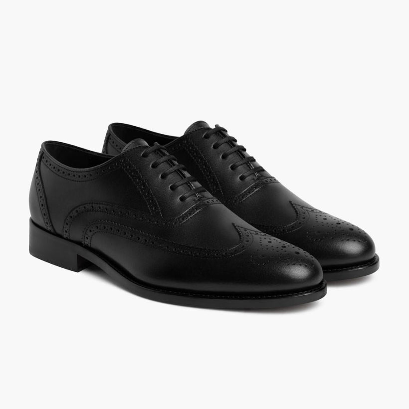 Aviator E zezë Leather Loafers për meshkuj