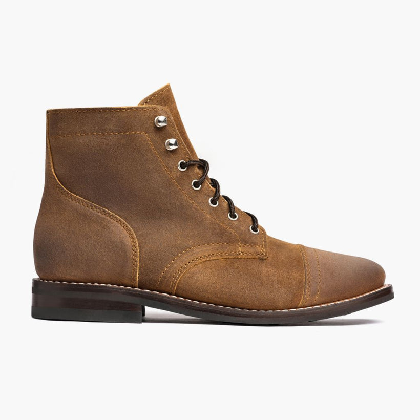 Captain Safari Leather Boots për meshkuj