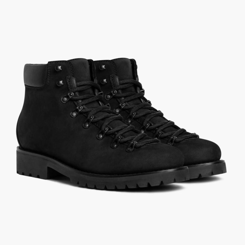 Commander E zezë Matte Leather Boots për meshkuj