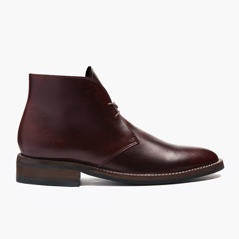 Scout Kafe Leather Boots për meshkuj
