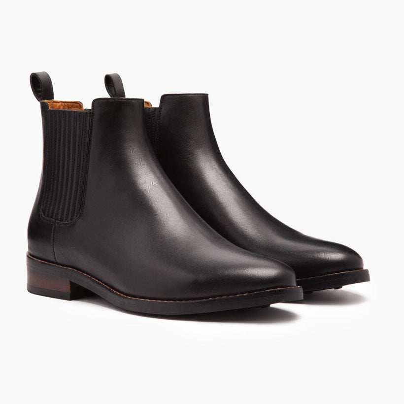 Dreamer E zezë Leather Boots për femra