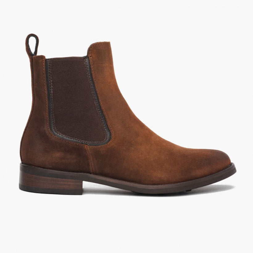 Duchess Glazed Ginger Leather Boots për femra