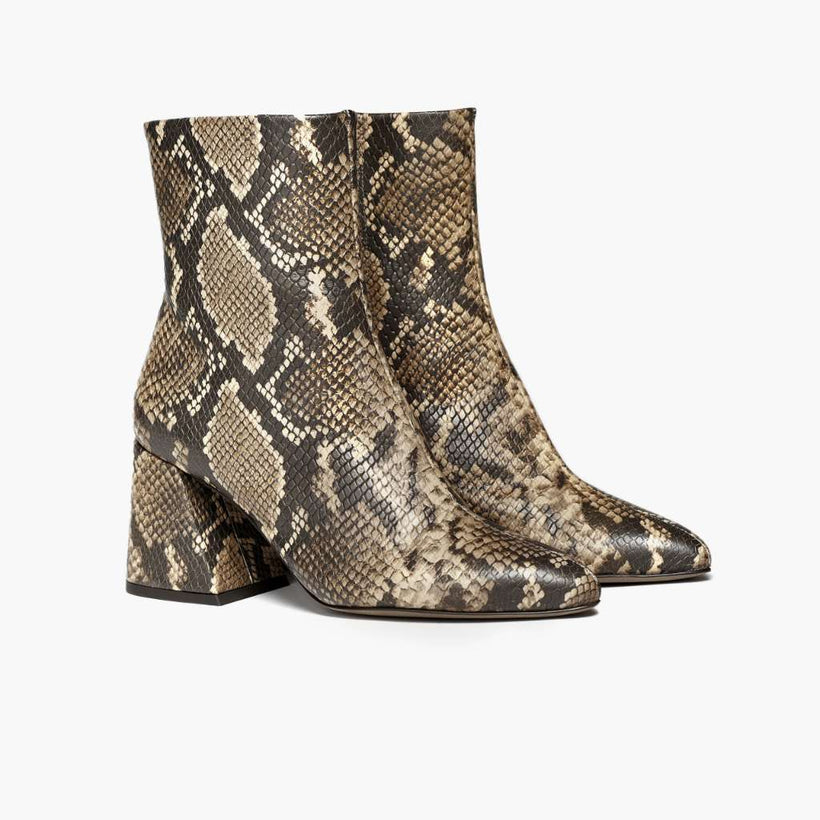 Heartbreaker Snake Print Çizme lëkure për Femra