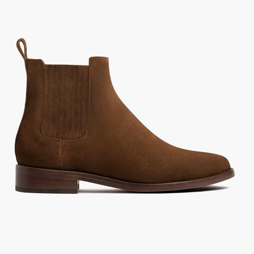 Dreamer Cinnamon Leather Boots për femra
