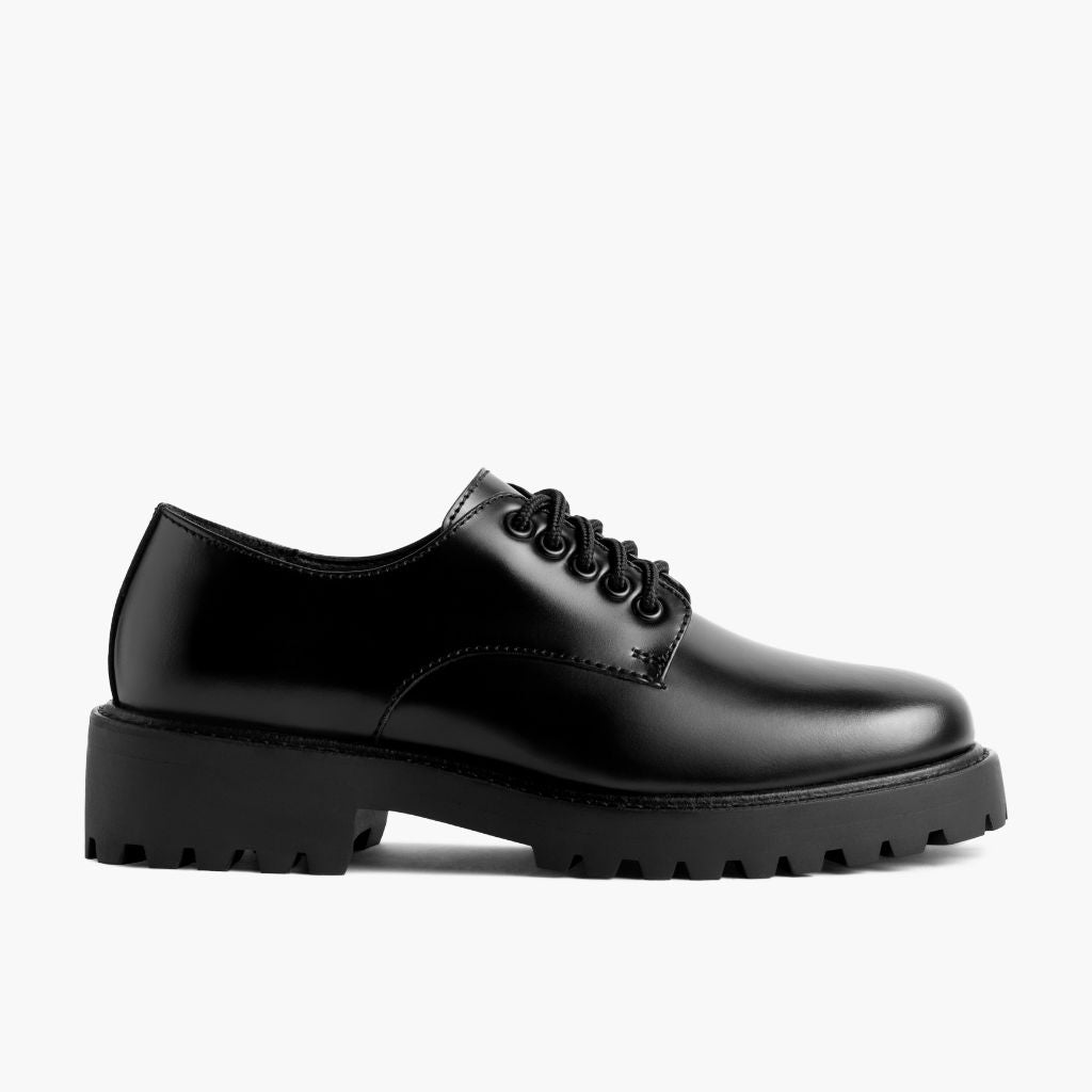 Black Full-Grain leather Sneakers - Strukturë e qepur Goodyear welt dhe maja e këpucës