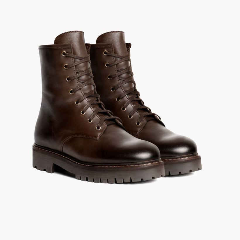 Combat Java Leather Boots për femra