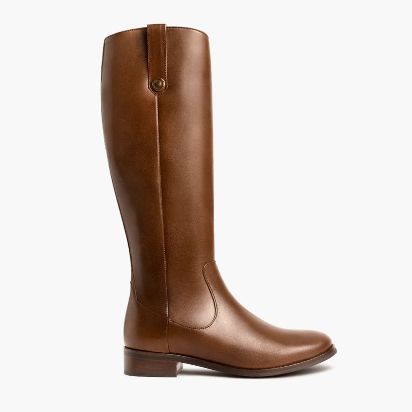 Crown Cuero Leather Boots për femra