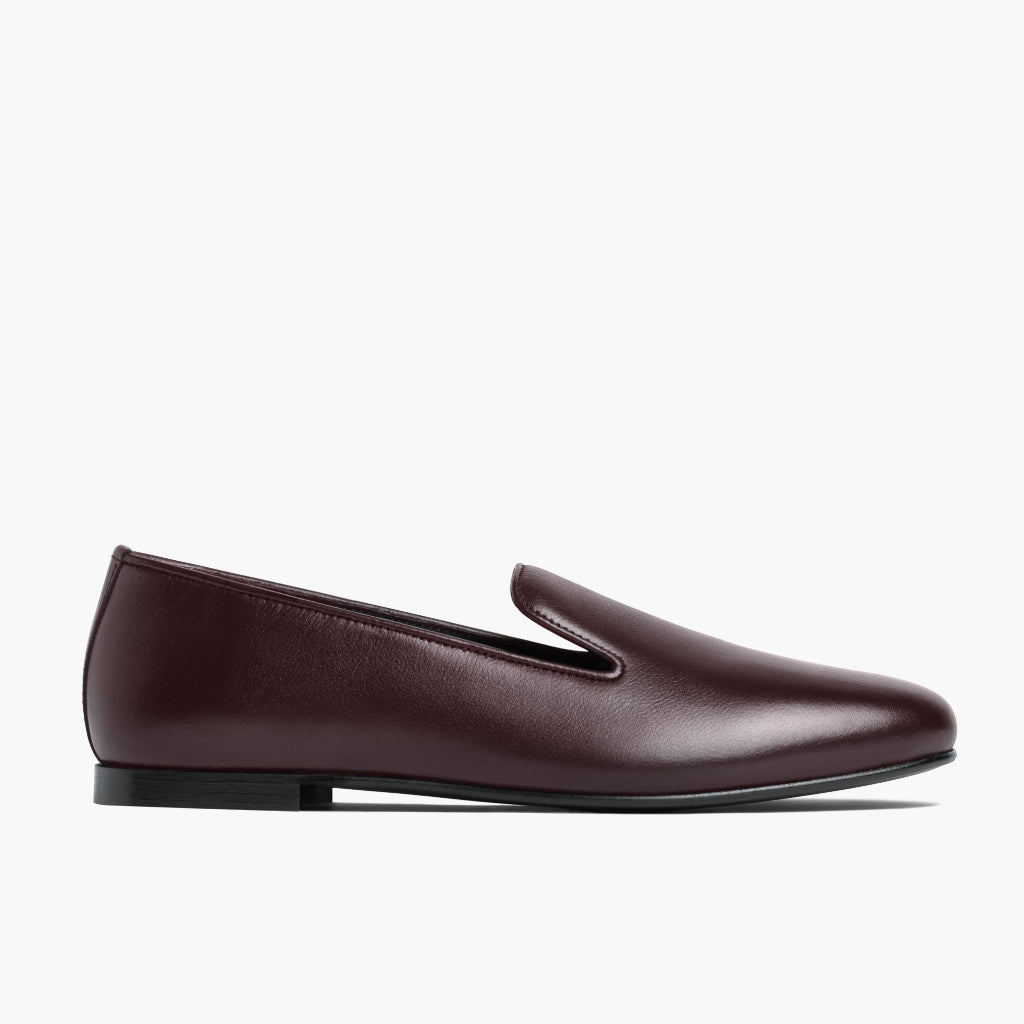 Burgundy Full-Grain leather Boots - Strukturë e qepur Goodyear welt dhe maja e këpucës