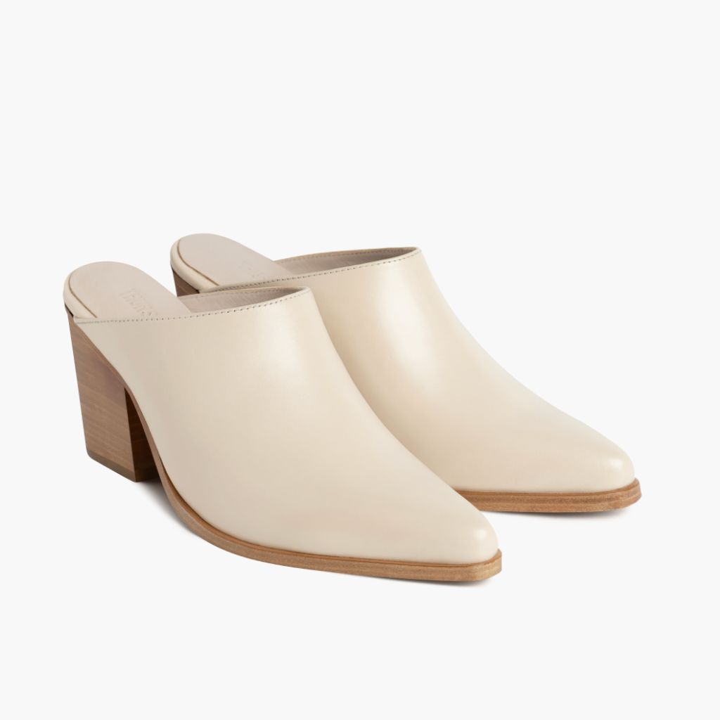 Summer Ivory Çizme lëkure për Femra in Classic Full-Grain Leather - Pamje anësore | Bli online