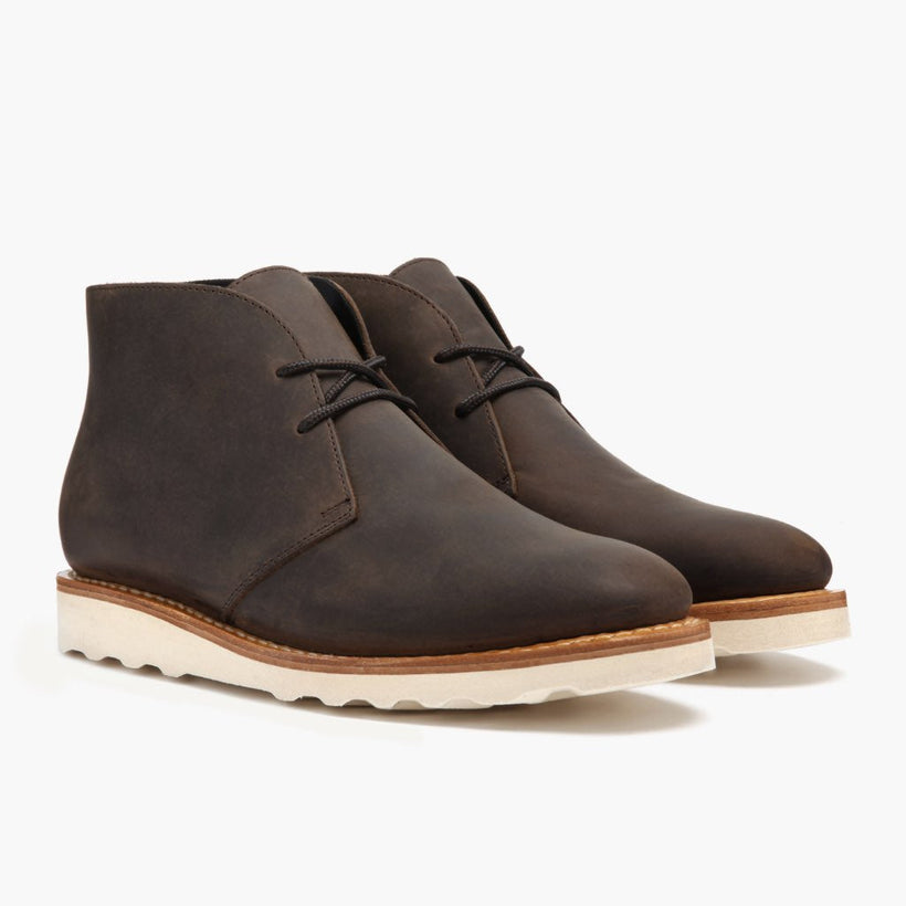 Scout Tobacco Leather Boots për meshkuj
