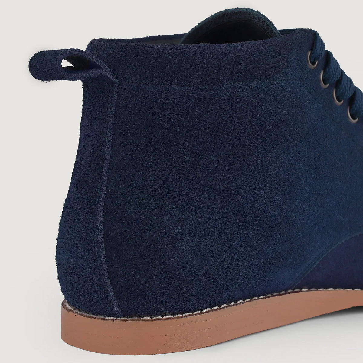 High-Traction Rubber Outsole & Lug Tread Pattern on Bearman Çizme lëkure për Meshkuj