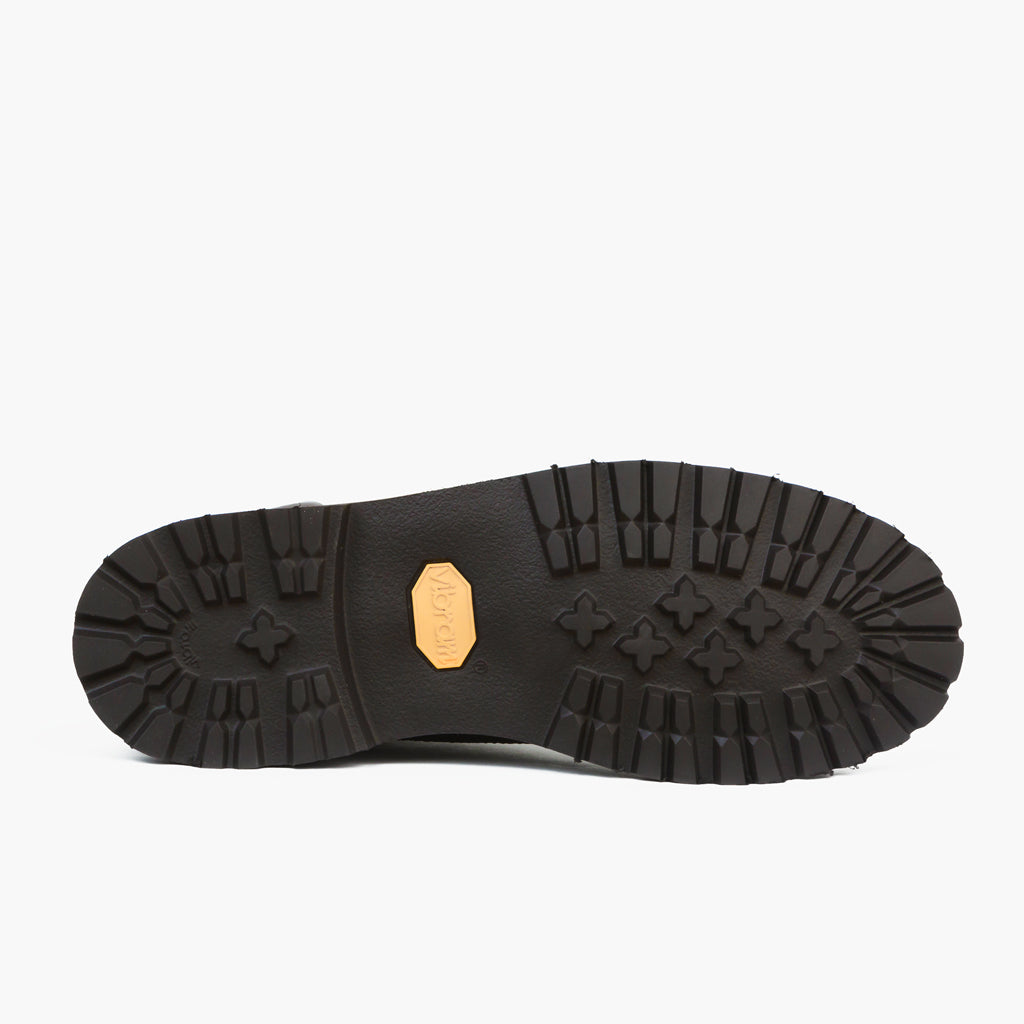 High-Traction Rubber Outsole & Lug Tread Pattern on Explorer Dark Olive Suede Çizme lëkure për Meshkuj