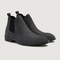 Clarkson Chelsea Grey Nubuck Çizme lëkure - StudGuard për Meshkuj