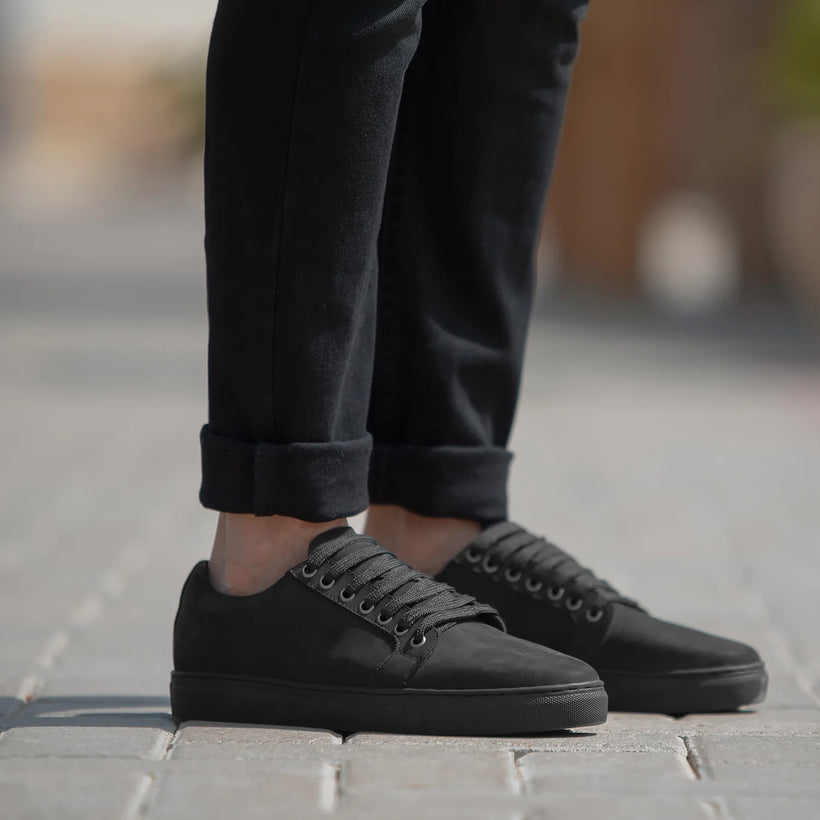 Murphy Low Top E zezë Nubuck Atlete lëkure për Meshkuj