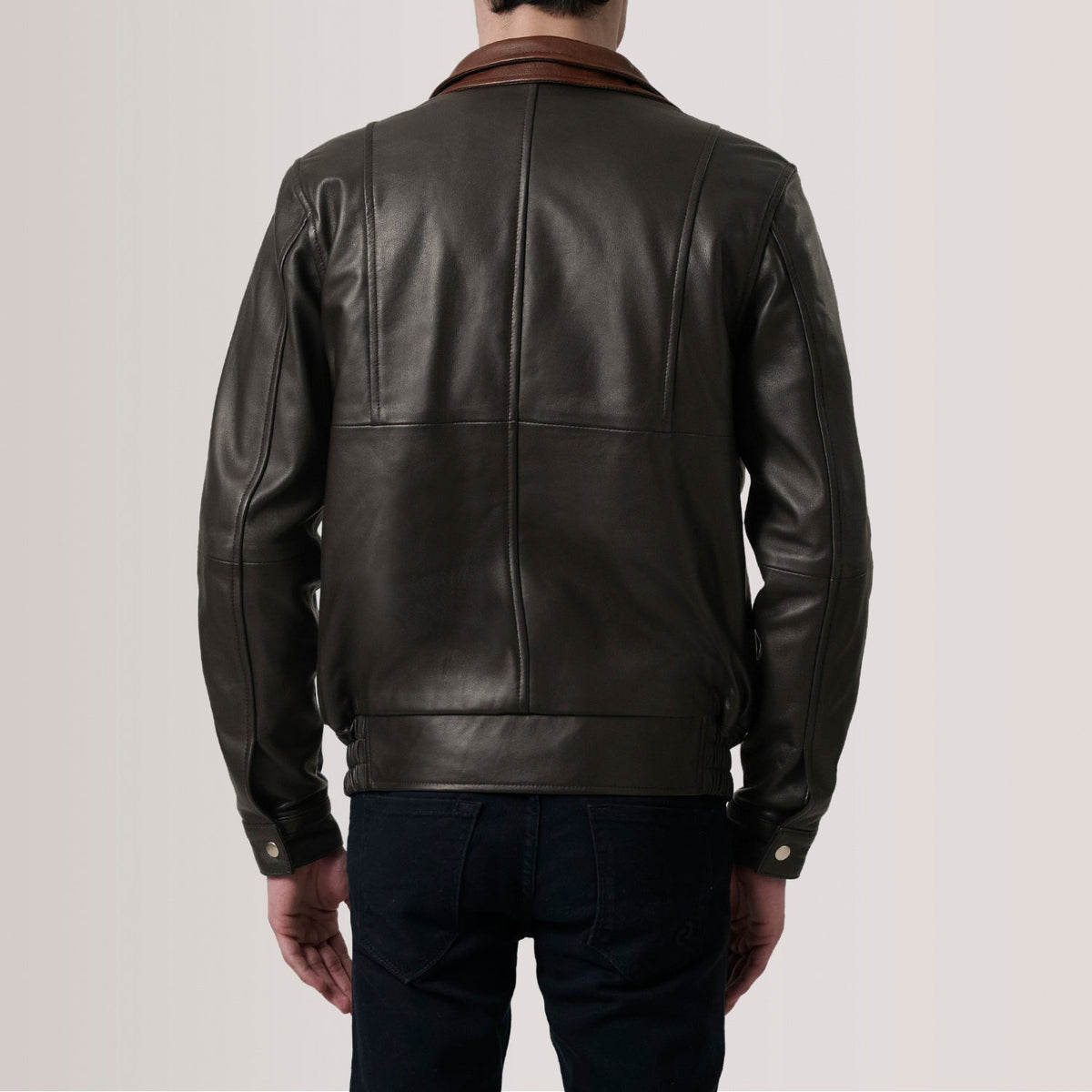 Alfred Leather Bomber Jacket – alternate product view 5