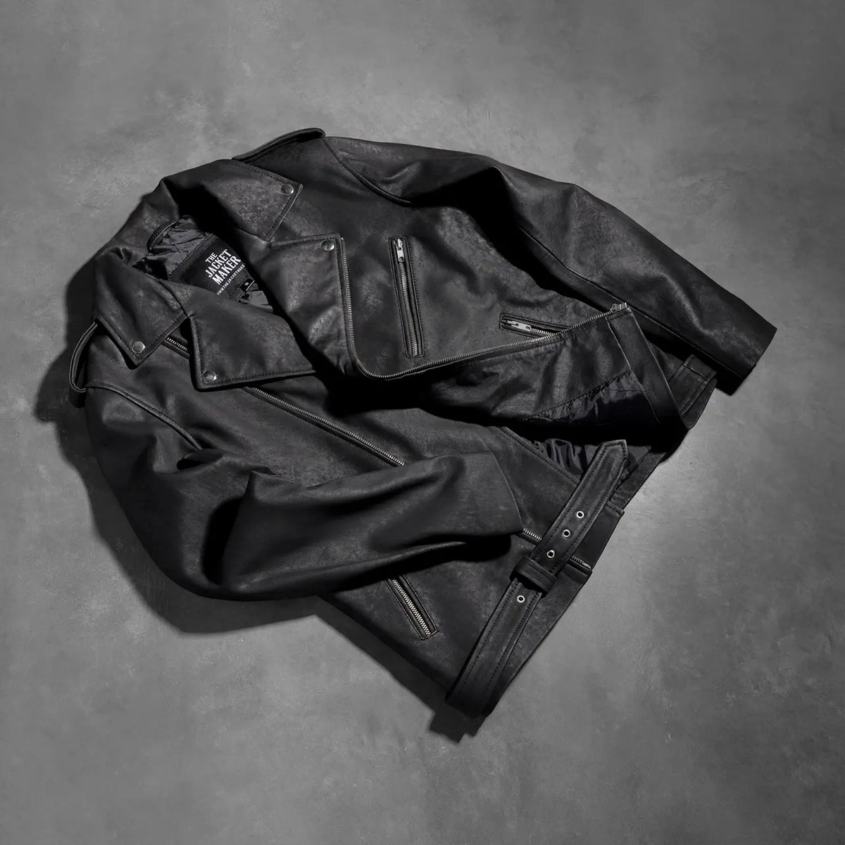 
Allaric Alley Xhaketë Motociklisti Lëkure për Meshkuj – alternate product view 7