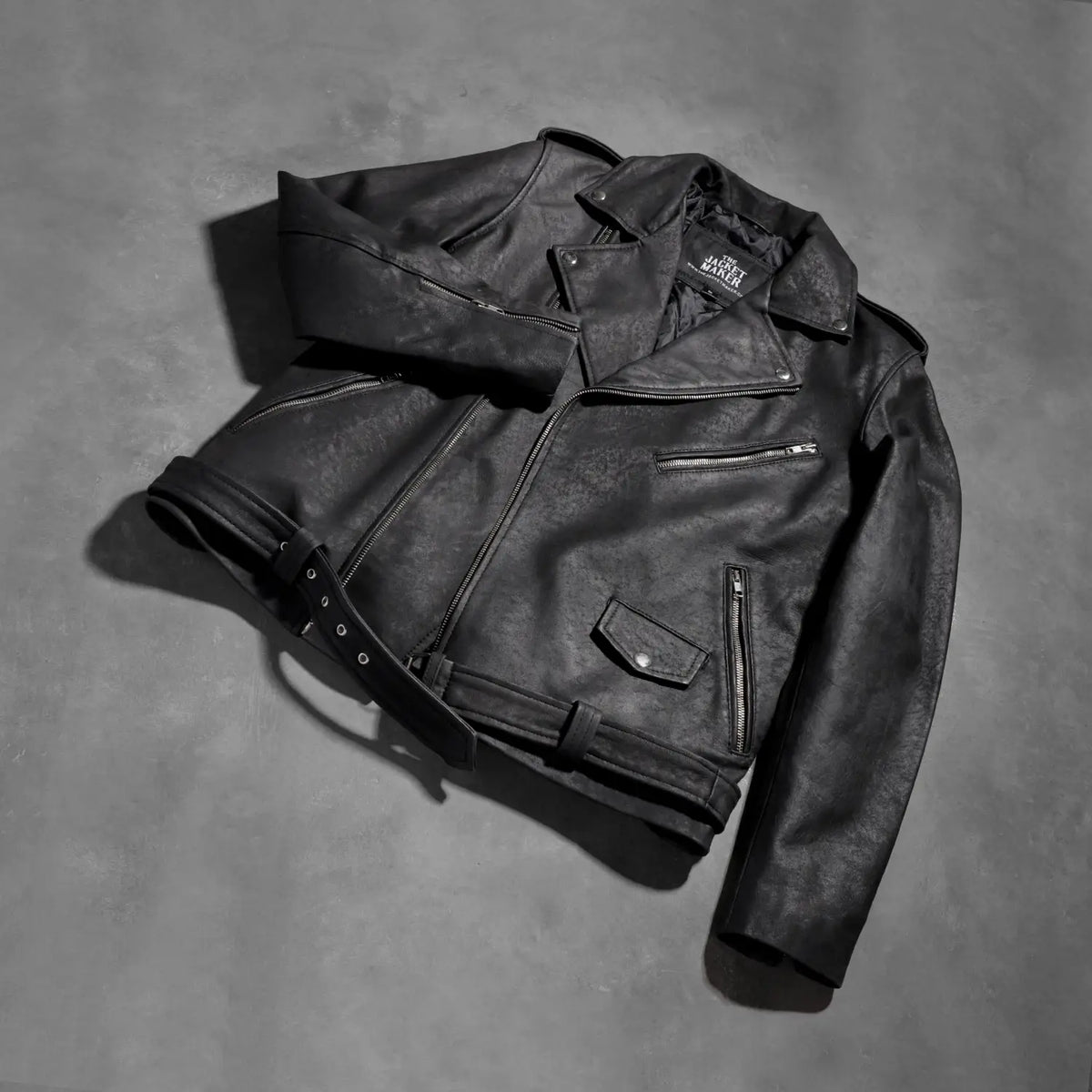 
Allaric Alley Xhaketë Motociklisti Lëkure për Meshkuj – alternate product view 8