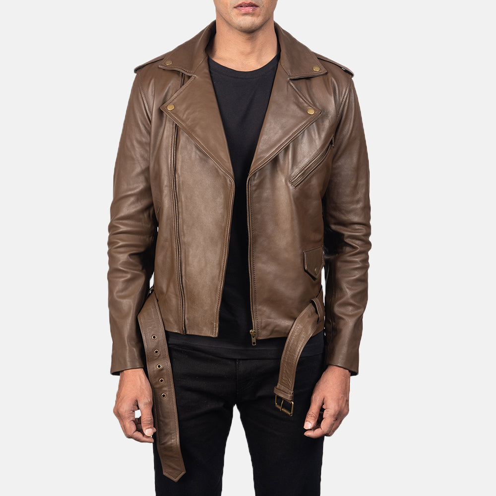 
Allaric Alley Xhaketë Motociklisti Lëkure për Meshkuj – alternate product view 1