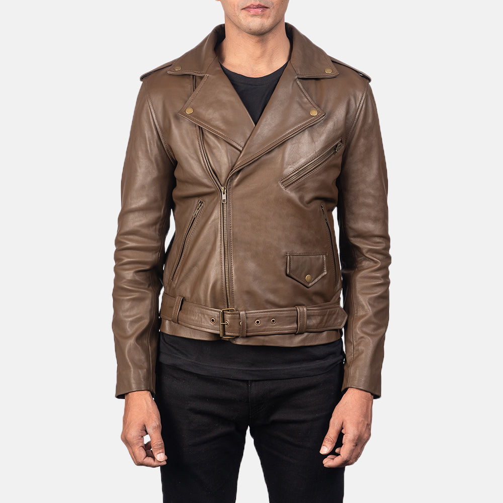 
Allaric Alley Xhaketë Motociklisti Lëkure për Meshkuj – alternate product view 3