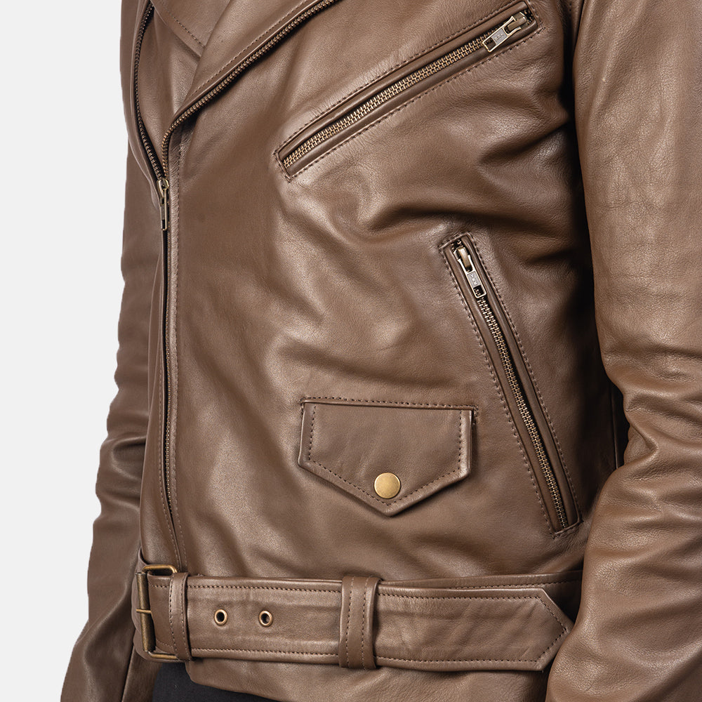 
Allaric Alley Xhaketë Motociklisti Lëkure për Meshkuj – alternate product view 6