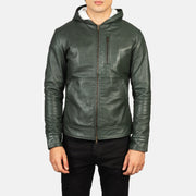 
Baston Xhaketë Bomber Lëkure për Meshkuj – alternate product view 4