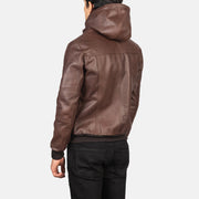
Bouncer Biz Xhaketë Bomber Lëkure për Meshkuj – alternate product view 5