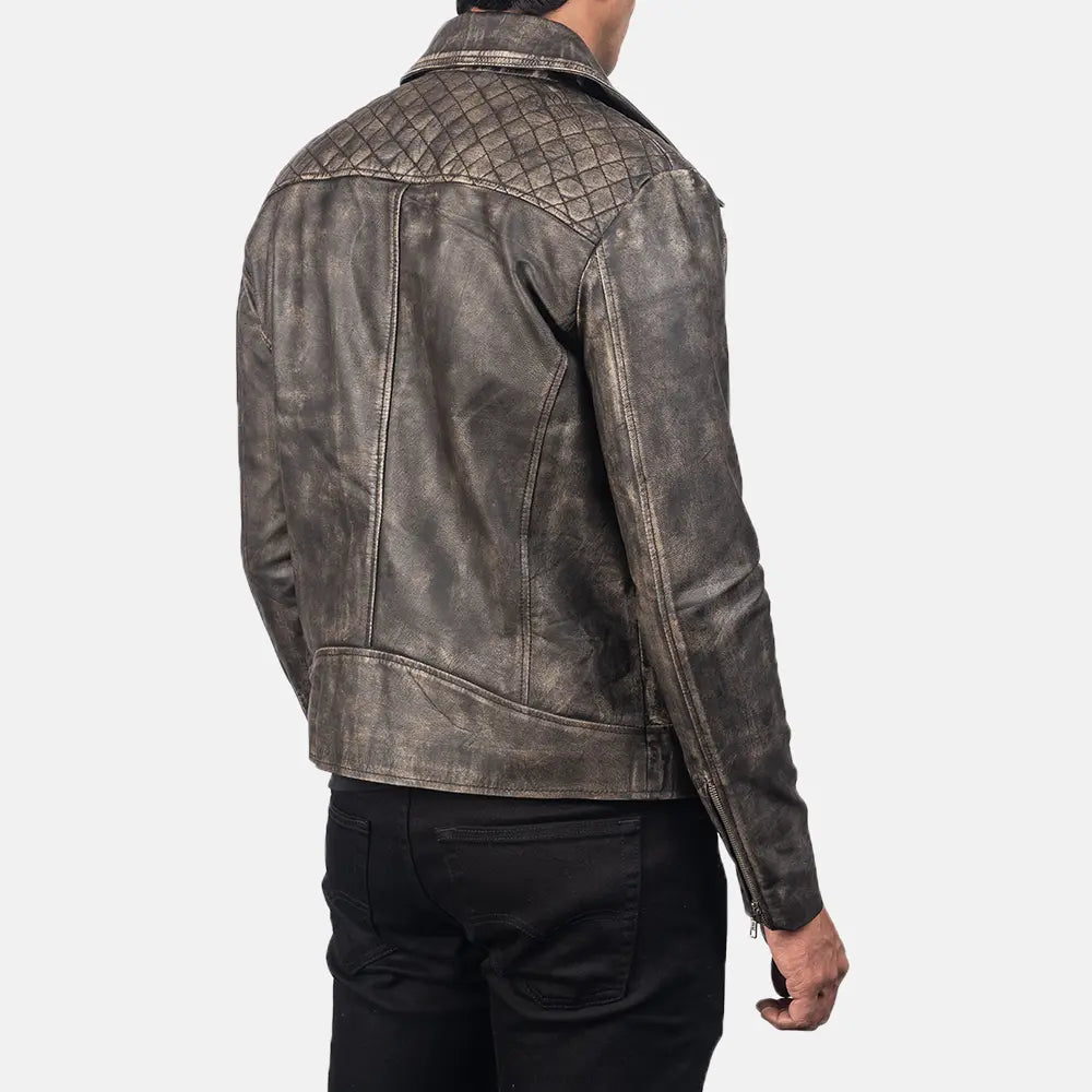 
Danny E tegelisur Xhaketë Motociklisti Lëkure për Meshkuj – alternate product view 6