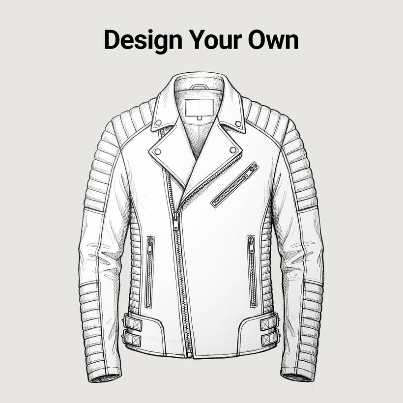 Design Your Own Xhaketë lëkure për femra