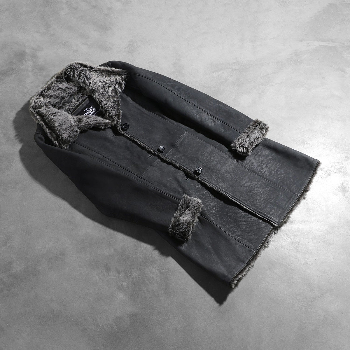 
Erica Shearling Pallto Lëkure për Femra – alternate product view 8