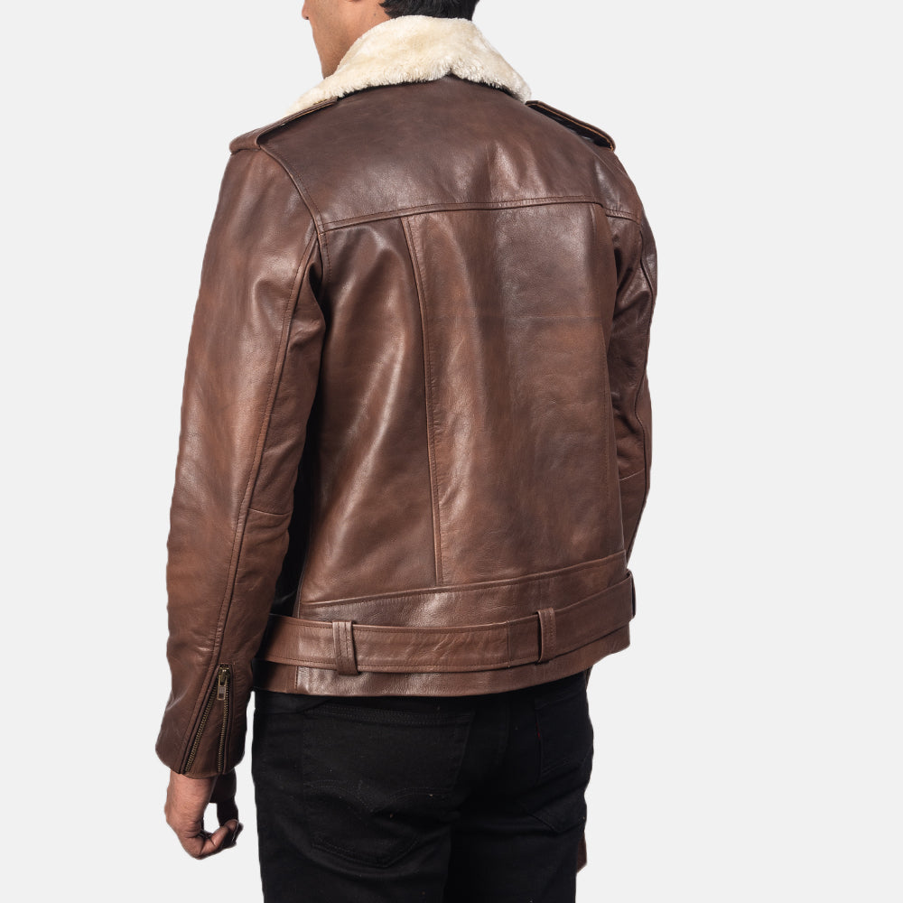 
Furton Xhaketë Motociklisti Lëkure për Meshkuj – alternate product view 5