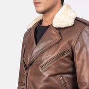 
Furton Xhaketë Motociklisti Lëkure për Meshkuj – alternate product view 6